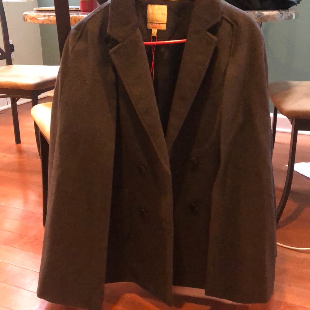 Pea Coat with Cape